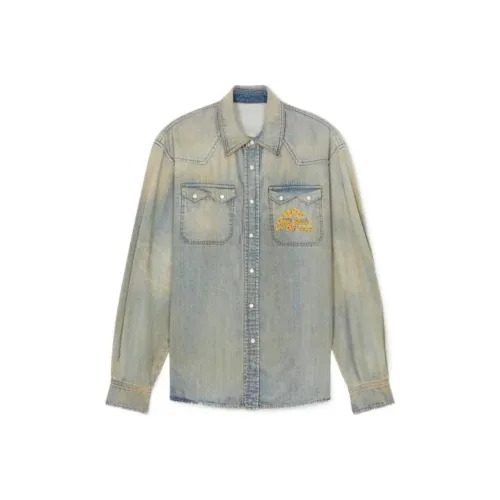 KENZO Мужские Синие Рубашки