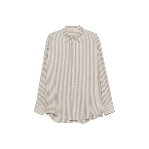 THE ROW Бежевые Мужские Рубашки