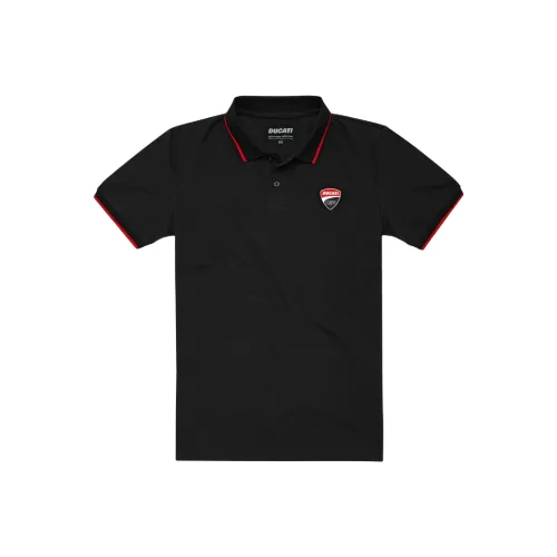 Dukati Черное Унисекс Поло