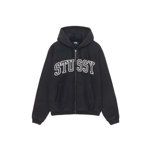 Stussy 2024 Summer Collection SS24 OUTLINE ZIP Толстовка Summer Collection Толстовка Унисекс