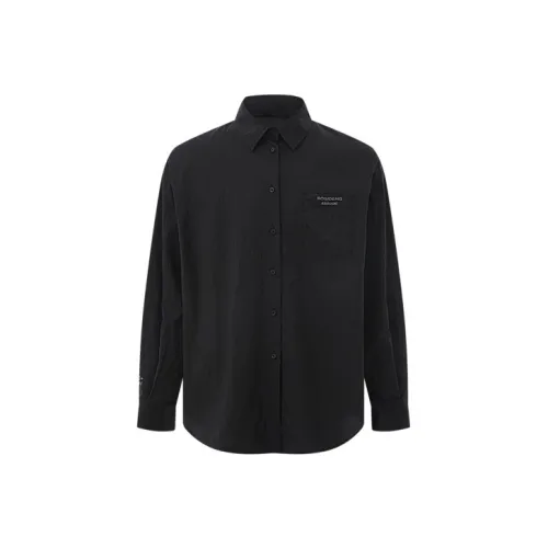 BOSIDENG Звездообразующий черный Мужская рубашка