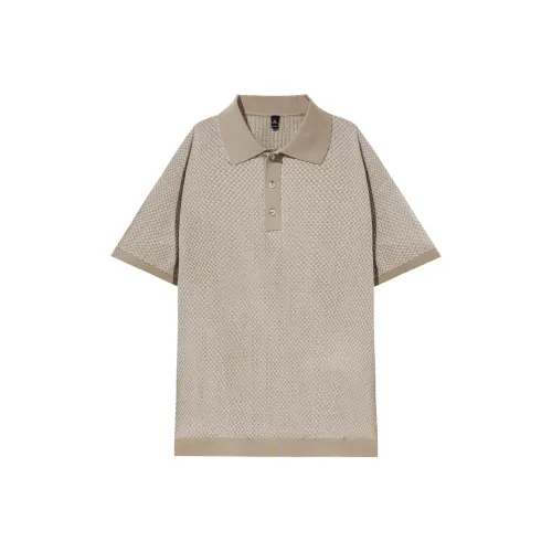 WILD LEADER Дымчато-серый Унисекс Поло