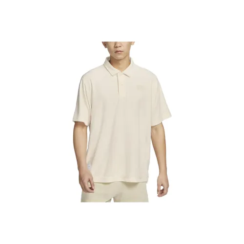 Nike Sportswear Поло Мужское Светлый Айвори Белый