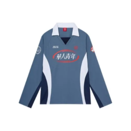 OCCUPY Туманно-голубой Мужская Поло