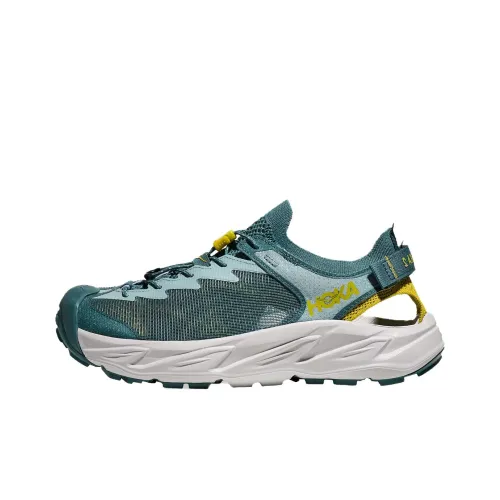 HOKA ONE ONE HOPARA 2 Противоскользящая и Дышащая Обувь для Трейкинга Мужская Зеленая