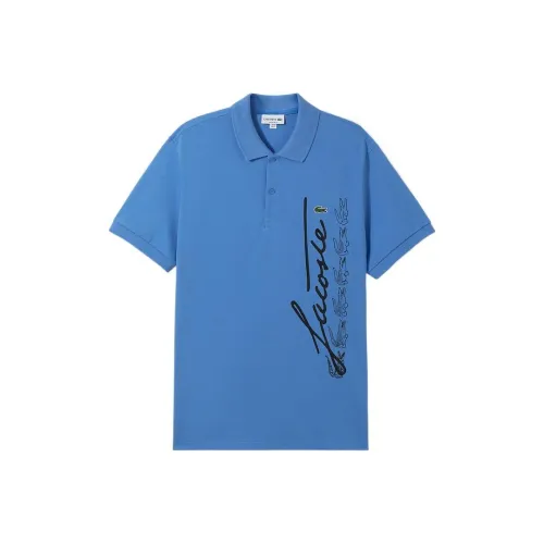 LACOSTE Collaboration Мужская Поло Синие