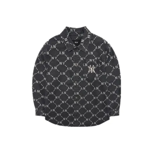 MLB Old Flower Рубашка Унисекс Черная