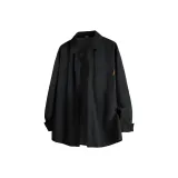 [Thickened и с флисовой подкладкой] Черный (однотонный)