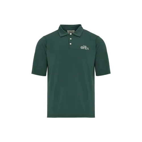 MANORS GOLF APPAREL Зеленая Мужская Поло