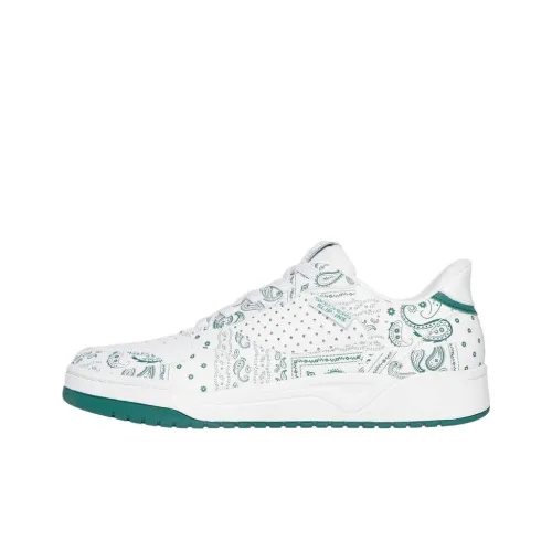 Skechers Низкий Топ Уличная Обувь Мужская Белый Зеленый