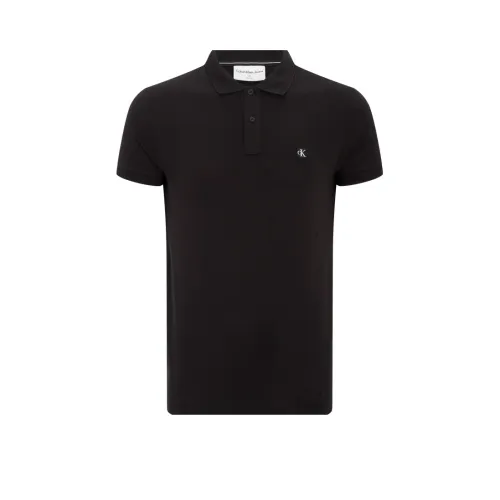 CALVIN KLEIN Поло Мужское Черное