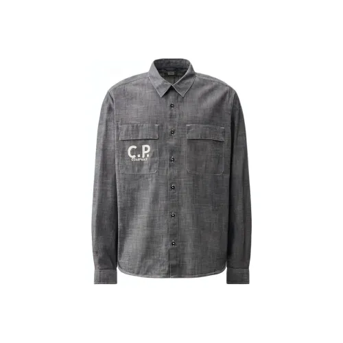 C.P.Company SS24 Рубашка Мужская Синяя