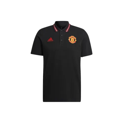 Adidas MANCHESTER UNITED THEATRE OF DREAMS Черное мужское поло