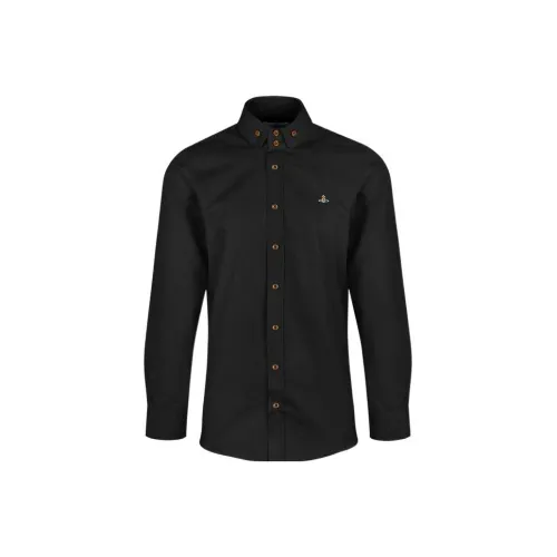 Vivienne Westwood Мужские Черные Рубашки