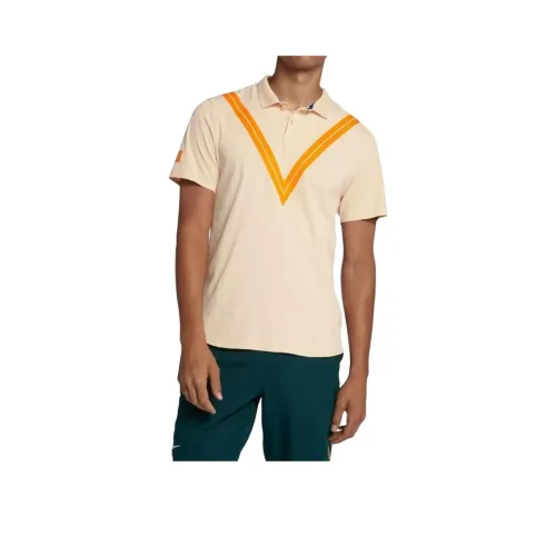 Nike Желтая Мужская Поло