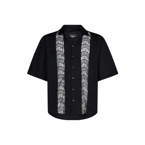 DSQUARED 2 Мужские Черные Рубашки