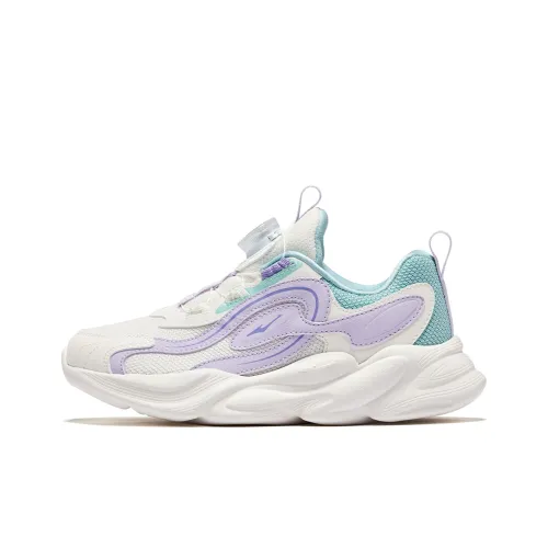 ERKE KIDS' Повседневный Низкий Топ Misty Розовый Фиолетовый/Микрокристалл Белый Подростковый