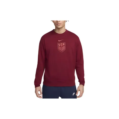 Nike USA Soccer Team Olympic Series USMNT Клуб Толстовка Мужская Темно-Серый