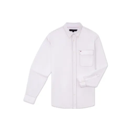 Tommy Hilfiger Рубашка Мужская Белая