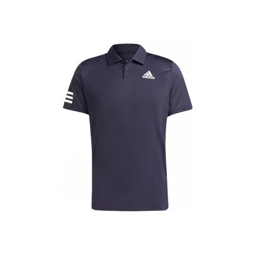 Adidas Поло Мужское Темно-синий