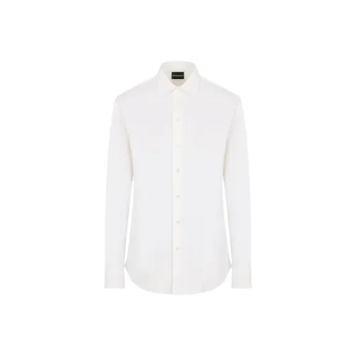 EMPORIO ARMANI Рубашка Мужская Белая