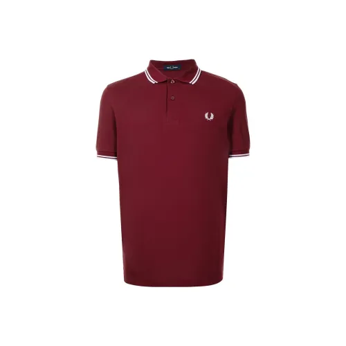 FRED PERRY Red Men's Polo