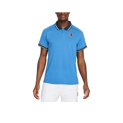 Nike COURT HERITAGE Tennis Polo Мужской Starry Blue Арсенал Marine Blue