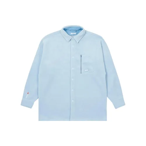 Дворцовый светло-синий унисекс рубашки