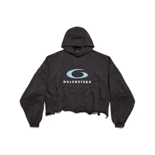 BALENCIAGA Черный Унисекс Свитшоты
