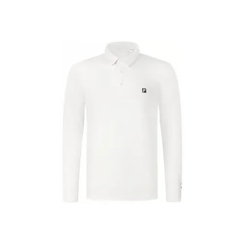 FILA GOLF серия Поло Мужское Нефрит Белый