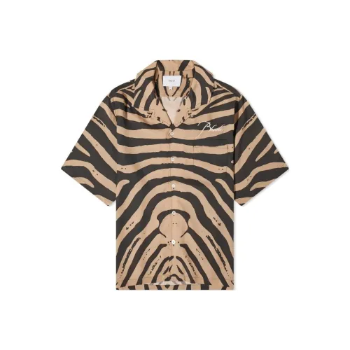 RHUDE Коричневый Мужская Рубашка