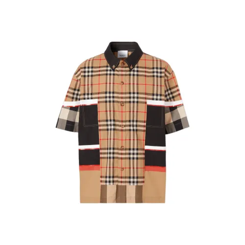 Burberry FW22 Рубашка Мужская Хаки