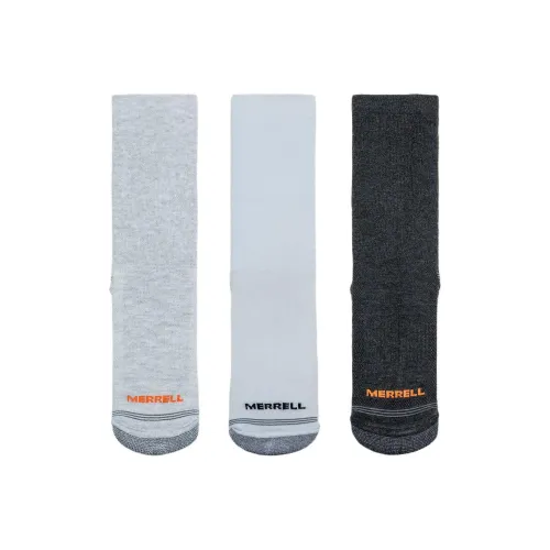 MERRELL FW AW22 Носки Crew Унисекс 3 пачки Серый Смешанный цвет