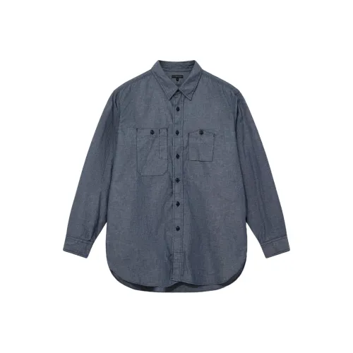 Рубашка Мужская Серого цвета в рамках сотрудничества с Engineered Garments