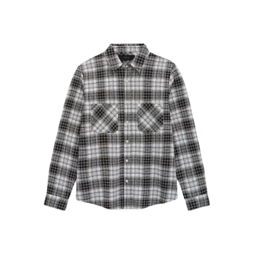 AMIRI Early Spring Collection SS25 Рубашка Мужская Черная