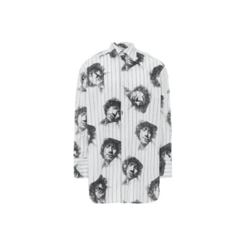 JW Anderson JW Anderson Rembrandt Белый Унисекс Рубашки