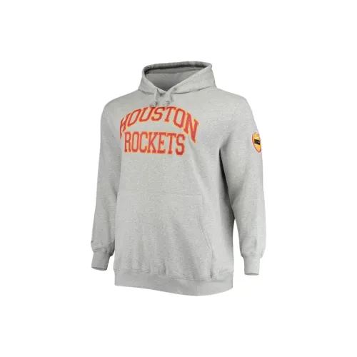NBA Houston Rockets MITCHELL NESS Hakeem Olajuwon Толстовка Мужская Смешанный Цвет Серый