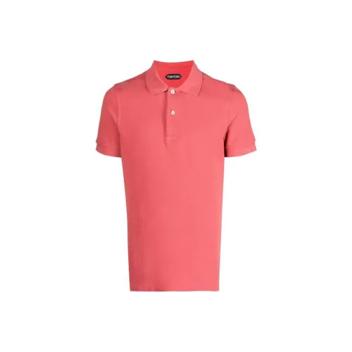 TOM FORD Мужская Поло Розовая