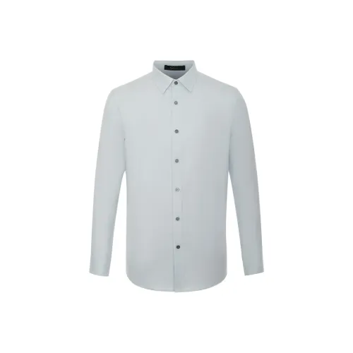 Satchi Небесно-голубой Мужские Рубашки
