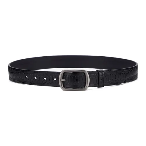 Lanza Ремни из коровьей кожи унисекс 3,3 см