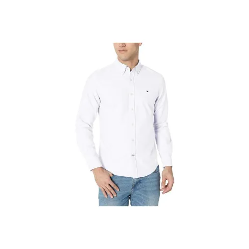 Tommy Hilfiger Рубашка Мужская Белая
