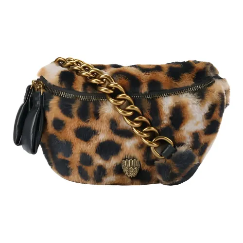 Kurt Geiger London Artificial Fur Wallet Small Women's Brown