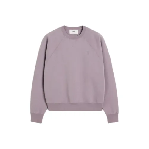 AMIPARIS FW24 Свитшот Унисекс Фиолетовый