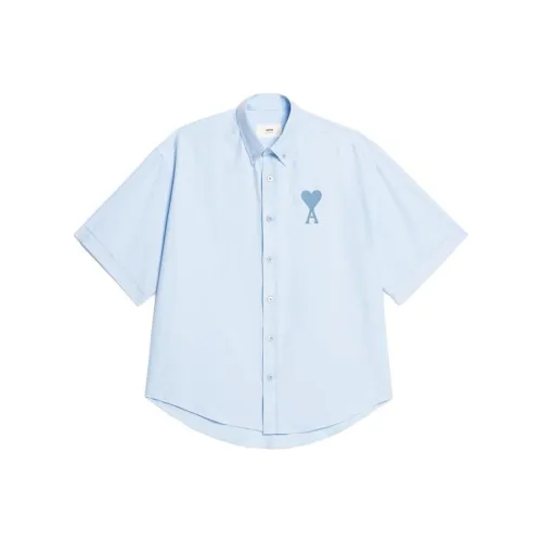 AMIPARIS Небесно-голубой Унисекс Рубашки
