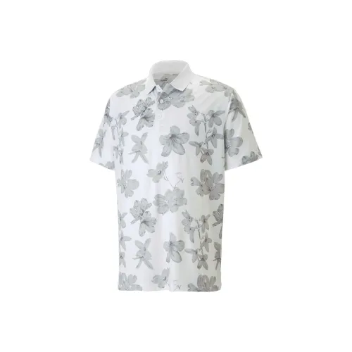 PUMA Белая Мужская Поло