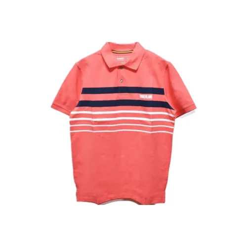 Timberland Арбузно-розовый красный Мужская Поло