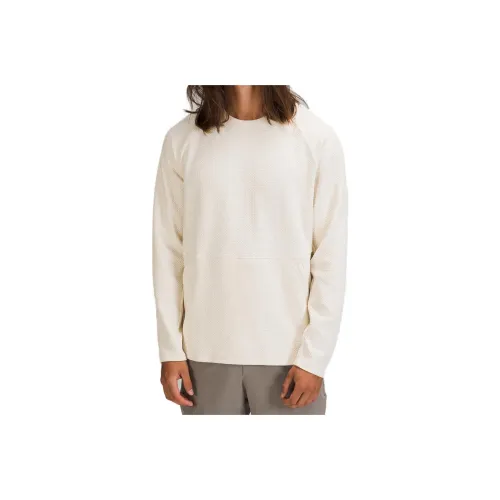 lululemon At Ease Толстовка Мужская Смешанный цвет Альбумин Белый