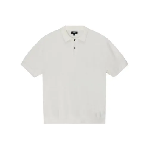 Stussy Белое Унисекс Поло