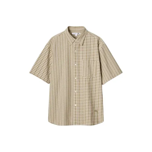 UNIQLO JW Anderson Co Branded Series 32 Темный бежевый Мужские рубашки
