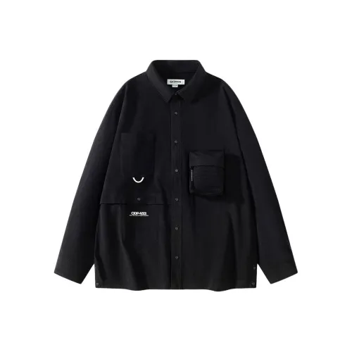 OUTDOOR PRODUCTS Рубашка Мужская Классическая Черная